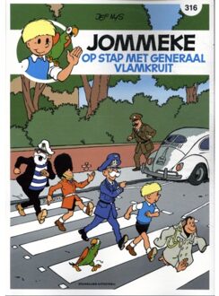 Op Stap Met Generaal Vlamkruit - Jommeke Strip - Gerd Van Loock