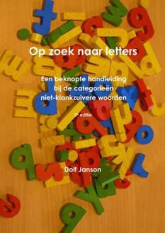 Op zoek naar letters -  Dolf Janson (ISBN: 9789403679877)