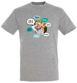 Opa T-shirt - Grijs - S