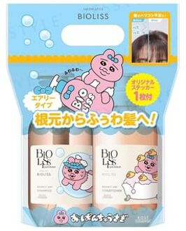 Opanchu Bioliss Pure Retouch Bouncy Airy Shampoo & Conditioner Set 480ml x 2