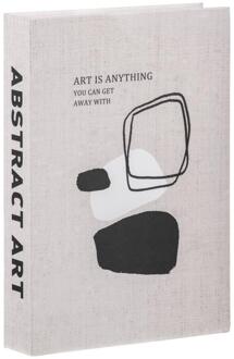 Opbergboek Art - Naturel - 21x30x5 Cm - Papier - Bruin