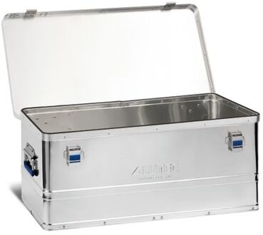 Opbergbox BASIC 80 L aluminium Zilver