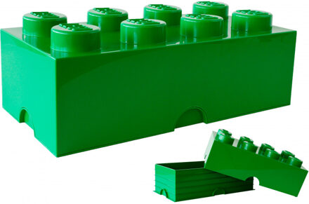 Opbergbox Brick 8, Groen - LEGO