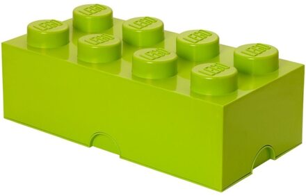 Opbergbox Brick 8, Zandgroen - LEGO