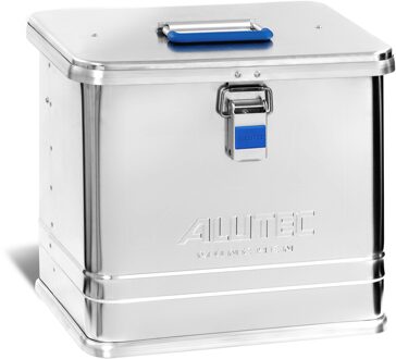 Opbergbox COMFORT 27 L aluminium Zilver