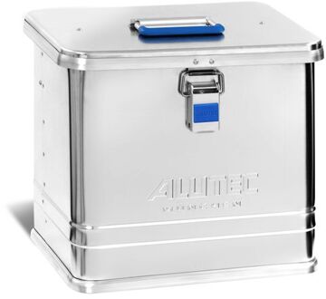 Opbergbox COMFORT 27 L aluminium Zilver