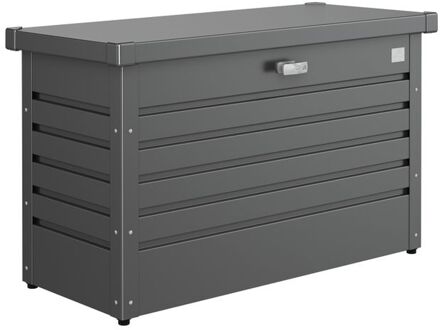 Opbergbox/Hobbybox 100 donkergrijs metallic - 101 x 46 x 61 cm