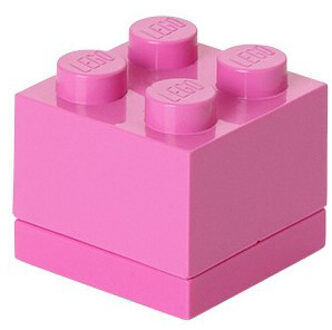 Opbergbox Mini 4, Roze - LEGO