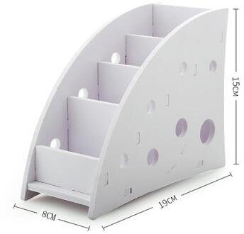 Opbergdoos Milieuvriendelijke Plastic Hout Tv Airconditioner Afstandsbediening Houder Home Office Diversen Storage Case Desk Organizer