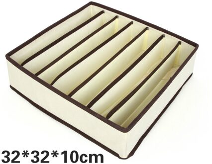 Opbergdozen Ondergoed Divider Lade Lidded Closet Organizer Ropa Interieur Organizador Voor Stropdassen Sokken Shorts Bra Organizador Sevengrid melkachtig