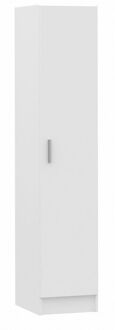 Opbergkast - 1 Deur - Wit