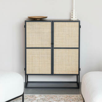 Opbergkast 'Richie' Webbing, 100 x 80cm - 100 x 80 cm