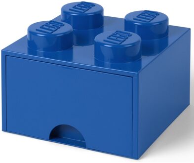 Opberglade Brick 4, Blauw - LEGO