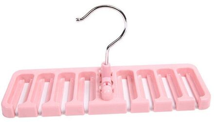Opbergrek Tie Riem Sjaal Organisator Space Saver Draaiende Hanger Houder Perfect Roze