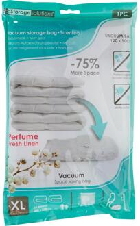Opbergzak vacuüm 90x120cm transparant