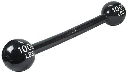 Opblaas barbell 1000 lbs - Opblaasfiguren Zwart