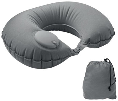 Opblaasbaar heddow reiskussen Grijs - One size