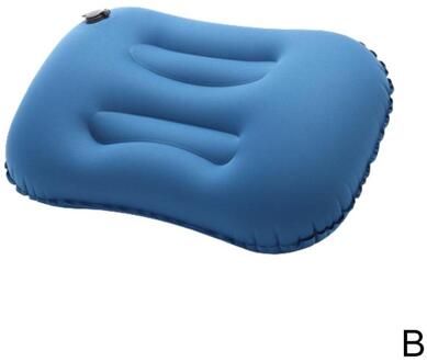 Opblaasbaar Kussen, Camping, Outdoor Reizen, Wandelen Kussen, Kussen, Kussen Vierkante Z8I8 blauw