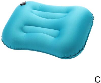Opblaasbaar Kussen, Camping, Outdoor Reizen, Wandelen Kussen, Kussen, Kussen Vierkante Z8I8 lucht blauw