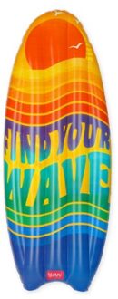 opblaasbaar ligbed - golven