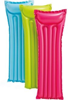 Opblaasbaar Luchtbed - 183 x 69 cm - Willekeurige kleur Multikleur