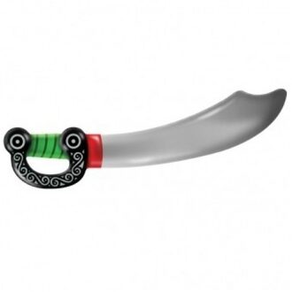 Opblaasbaar piratenzwaard 70 cm