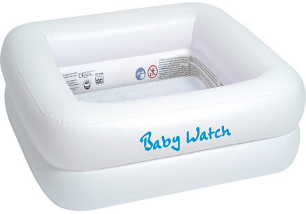 Opblaasbaar zwembad babybadje 85 x 85 x 33 cm speelgoed - Douchecabine badje - Buitenspeelgoed voor kinderen - Action products