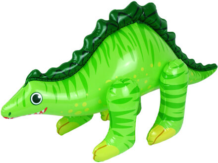 Opblaasbare dinosaurus 70 x 35 cm - Opblaasfiguren Multikleur