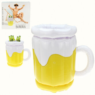 Opblaasbare drankjes/bier koeler - bierglas vorm - 42 cm