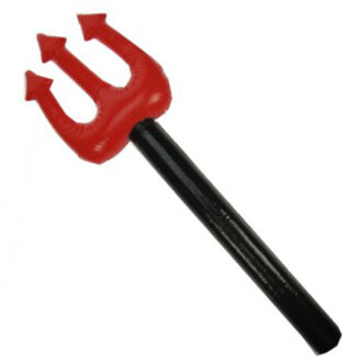 Opblaasbare drietand Neptunus of duivel 73 cm