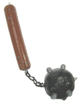 Opblaasbare goedendag knuppel 25 cm Multi