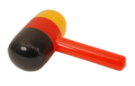 Opblaasbare hamer Duitsland 60 cm Multi