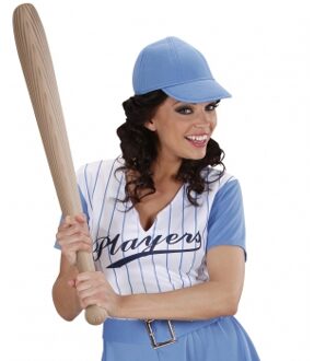 Opblaasbare honkbal knuppel - 82 cm - Party feest accessoires - sport - verkleed accessoires