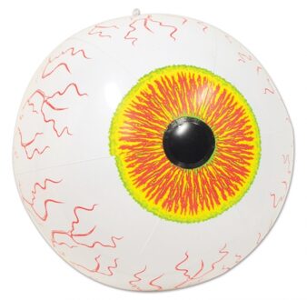 Opblaasbare horror oogbal bal - dia 40 cm - Halloween versiering