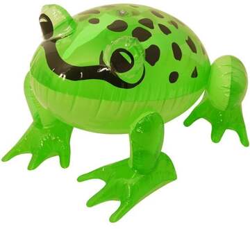 Opblaasbare kikker - decoratie - groen - 40 cm - dieren