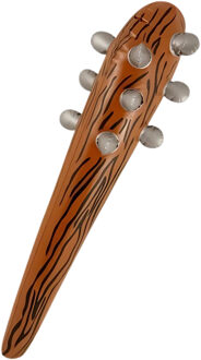 Opblaasbare knuppel van een pre historisch figuur - flintstone - 61 cm - pvc - wapens - holbewoner