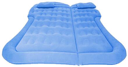 Opblaasbare Matras Auto Bed Suv Multifunctionele Automatische Opblaasbare Bed Zachte Slaapmatje Bed Voor Camping Auto Reizen Bed Blauw