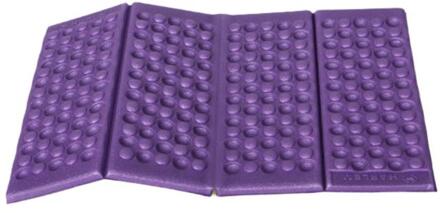 Opblaasbare matras EVA foam matras tent Yoga mat camping vochtbestendige Vouwen Pads Mat Kussen Seat Camping Park Picni paars
