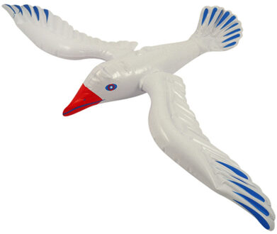 Opblaasbare meeuw vogel - 67 cm - Zeevogels - Maritieme decoraties Multi