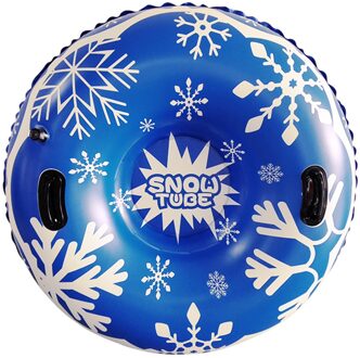 Opblaasbare Ski Cirkel Klassieke Kleuren En Eenvoudige Duurzaam Winter Outdoor Skiën Boord Voor Kind Volwassen Ski Accessoire Blauw