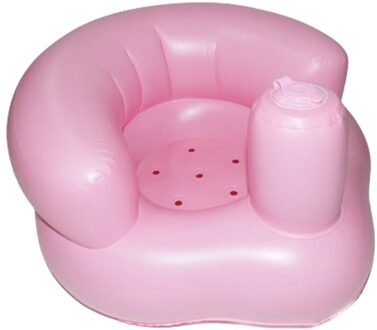 Opblaasbare Speelgoed Sofa Pvc Baby Leren Sit Stoel Draagbare Seat Zwembad Speelgoed #38 roze