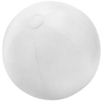 Opblaasbare strandbal spelen - maat One size Wit