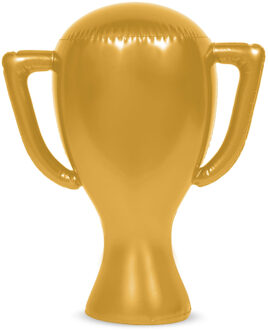 Opblaasbare Troffee Goud (45cm) Goud - Brons