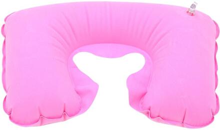 Opblaasbare U-vormige Reizen Kussen Kussen kussen voor Neck Portable Auto Hoofd Hals Vliegtuig Dutje Rest Nek Massaal Kussen