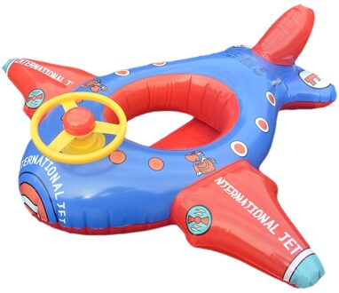 Opblaasbare Zwemmen Ring Zwembad Speelgoed Verdikte Pvc Zetel Drijvende Cirkel Vliegtuig Seat Boot Stuurwiel Opblaasbare Zwemmen Zee
