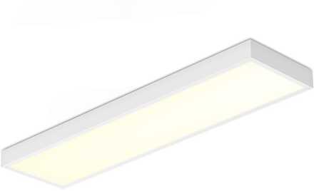 Opbouw LED Paneel - 30x120 cm - 36 Watt - 4860lm (135lm/W) - 3000K warm wit - Philips Driver - Flikkervrij - UGR22 - 5 jaar garantie