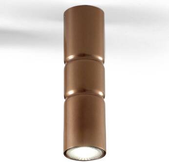 Opbouw plafondlamp Turbo, vaststaand, brons