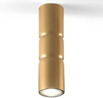 Opbouw plafondlamp Turbo, vaststaand, goud