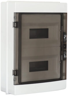 Opbouw Verdeelkast / Zekeringkast IP65 24-modules - Velvalux Panoboxpro - Waterdichte Elektrische Behuizing