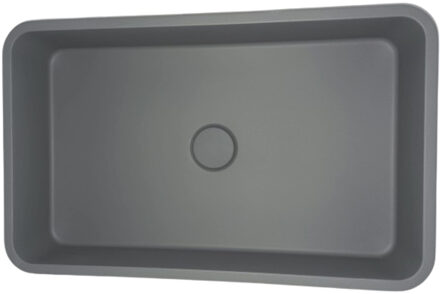 Opbouw Wastafel Sanimex Crystal Beton Rechthoekig Grijs Sanimex
